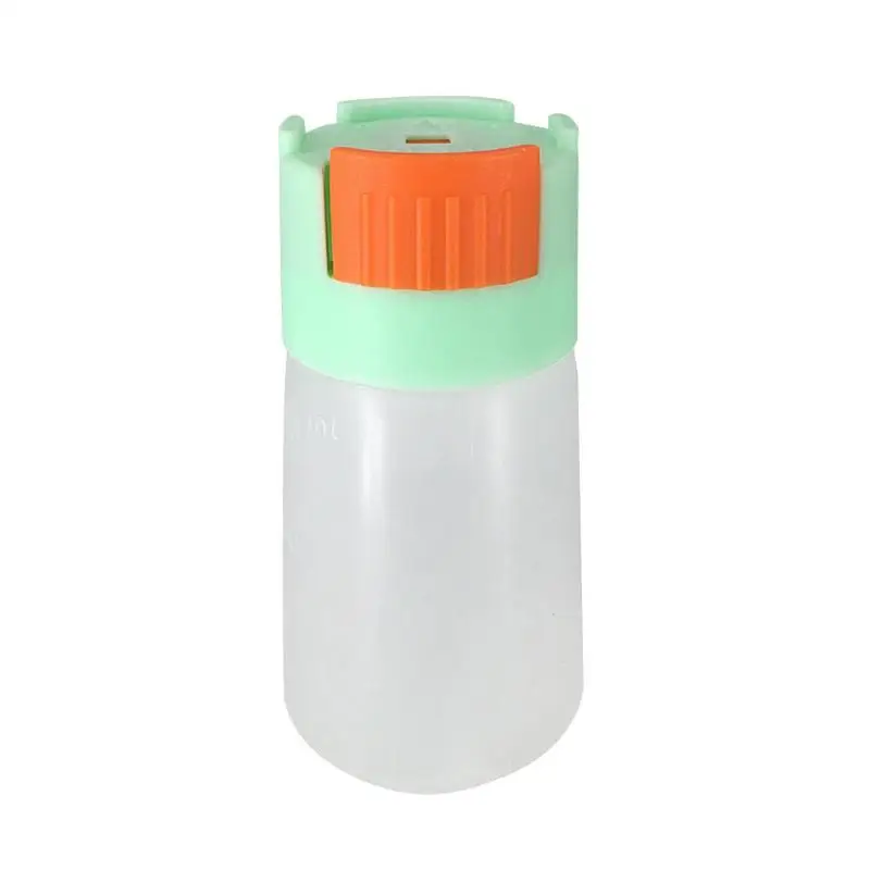 Aquarium Fish Feeder Quantitative Fish Food Feeding Bottle Refillable And Leakproof Fish Food Holders With 0.5g Manual Control