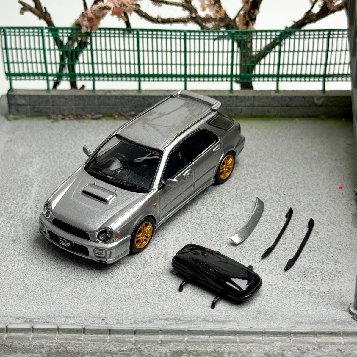 Furuya 1:64  Impreza WRX 7 STi diecast model car