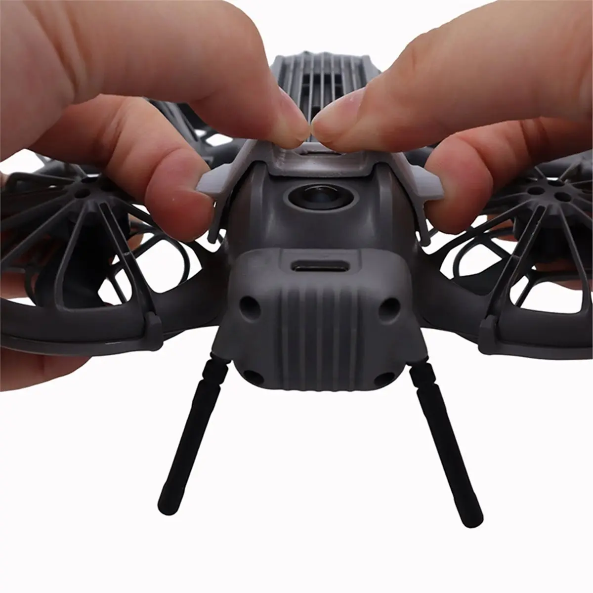 (A03R) Landing Gear for DJI NEO 2 Drone Body Support Leg Extension Protective Foot Quick Release Bracket Accessories Black