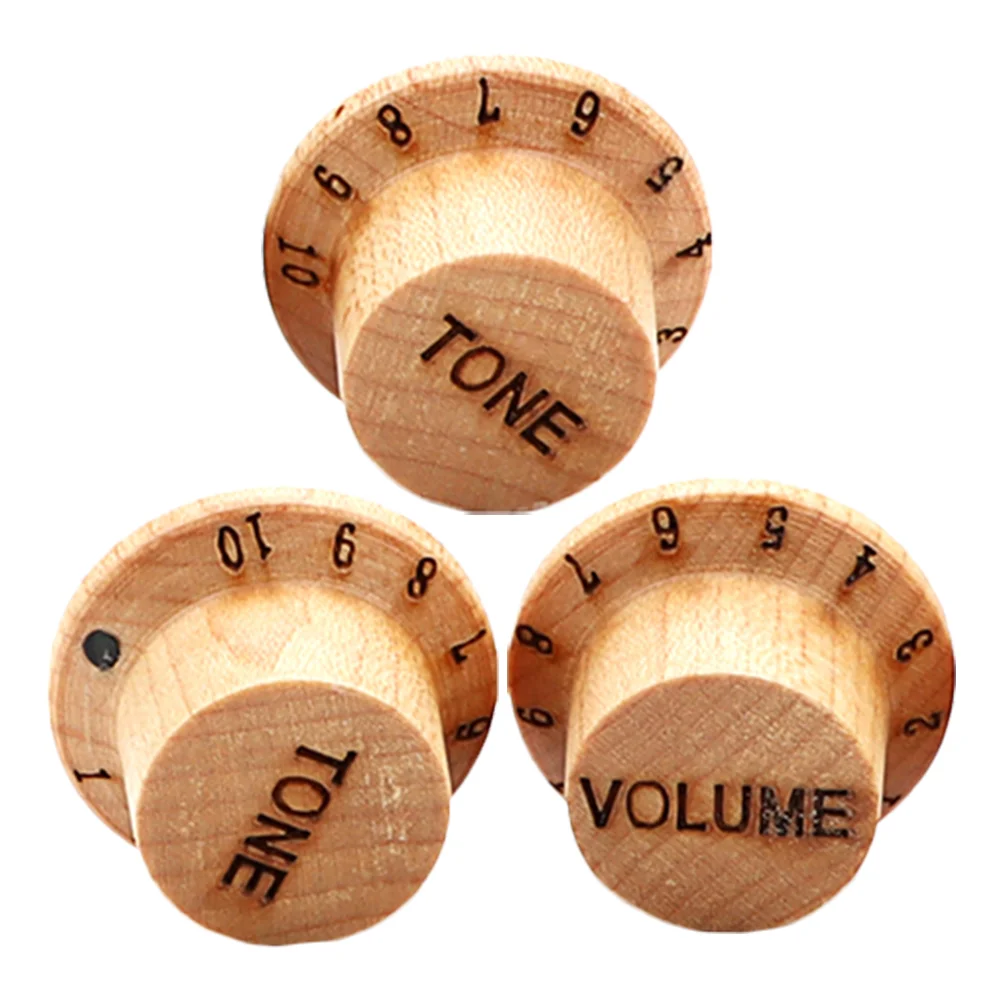 

3 шт., гитарная ручка, кнопки настройки тона, усилитель громкости, колпачки для баса, потенциометр, деревянные ручки