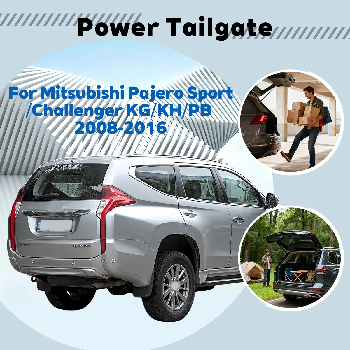 For Mitsubishi Pajero Sport/Challenger Liftback Automatic Lifting Electric Tailgate Lock Module Closing System Electric Tailgate