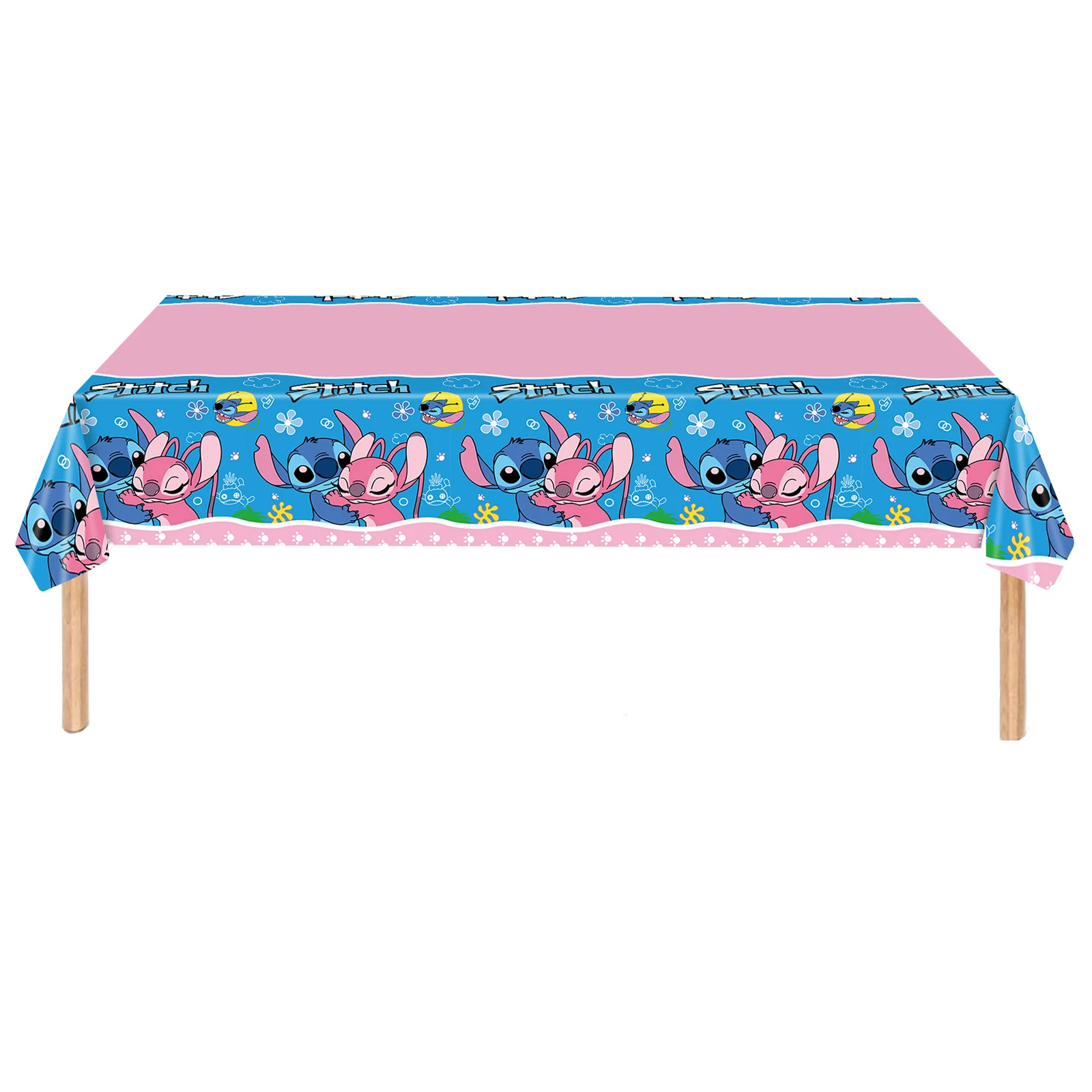 مفرش طاولة لحفلات أعياد الميلاد، مفرش طاولة بلاستيكي للحفلات، غطاء طاولة للاستعمال مرة واحدة لتزيين حفلات أعياد الميلاد، St #3