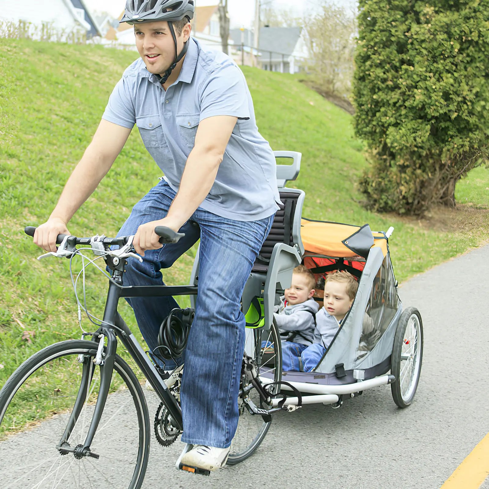 Universal Bike Trailer Hitch Aluminum Alloy Coupler Attachment Durable Easy Install Compatible Most Bikes Stable Connection Kids