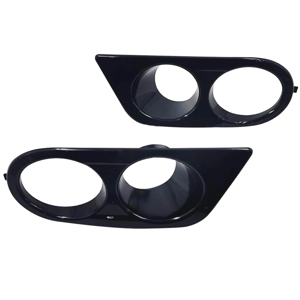 1 Pair Glossy Black Fog Light Cover for BMW E46 M3 2 Door 2001 2002 2003 2004 2005 2006 Fog Lights Grill Frame Fog Lamp Hood