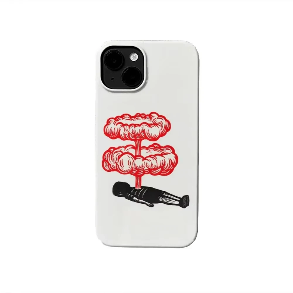 

Creative Explosion Destruction Jelly Phone Case For iPhone 17 Air 16 Pro Max 15 14 Plus 13 12 11 Shockproof Silicone Back Cover