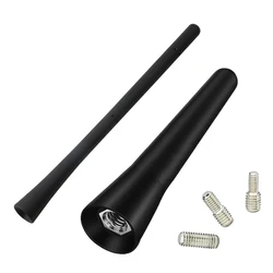 2.6/7 inch Universal Car Radio Rubber Antenna Mast FM AM Roof Mount Vehicle Antenna With Screws Car Accessories Tools