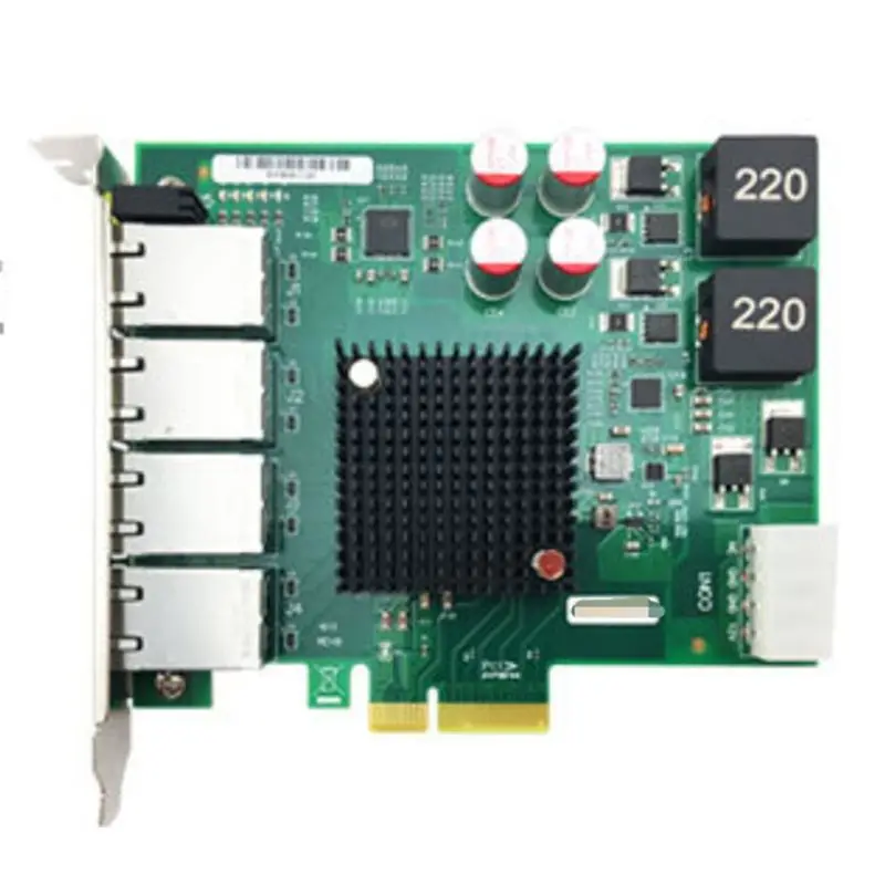 Ingenious-Vision Frame Grabber I350T4POE Pcie2.0 X8 POE Network Card