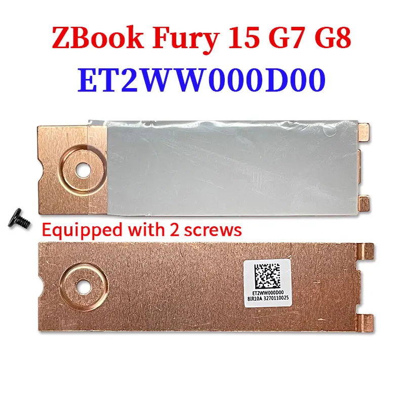 For HP ZBook Fury 17 G7 G8/15 G7 G8 M2 2280 SSD3 SSD4 HDD Shelf Hard Disk Cooling Hard Drive Mount Solid State Drive Heat Sink image 3