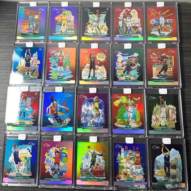 Cartão Personalizado Panini 2022-2023 com Efeito a Laser Ultra-realista para Restauração e Qualidade de Imagem # Coleção de 1-20 Cartas para Presente