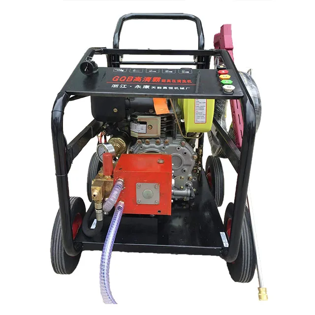 420 Bar High Pressure Cold Water Cleaning Powered New Sewer Jetter Cleaner for Car Wash Shop