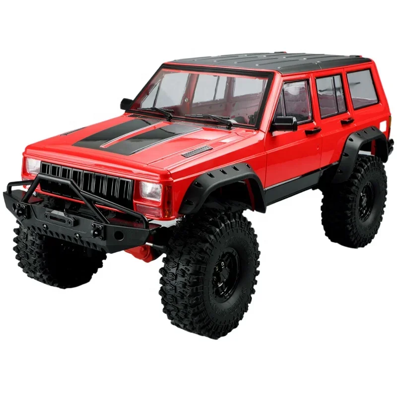 1 10 Rock Crawler 2.4G 1/10 Scale 4WD Electric Off Road 4x4 Drive RC Car RTR 30km/h High Speed Remote Control Truck AX-8509