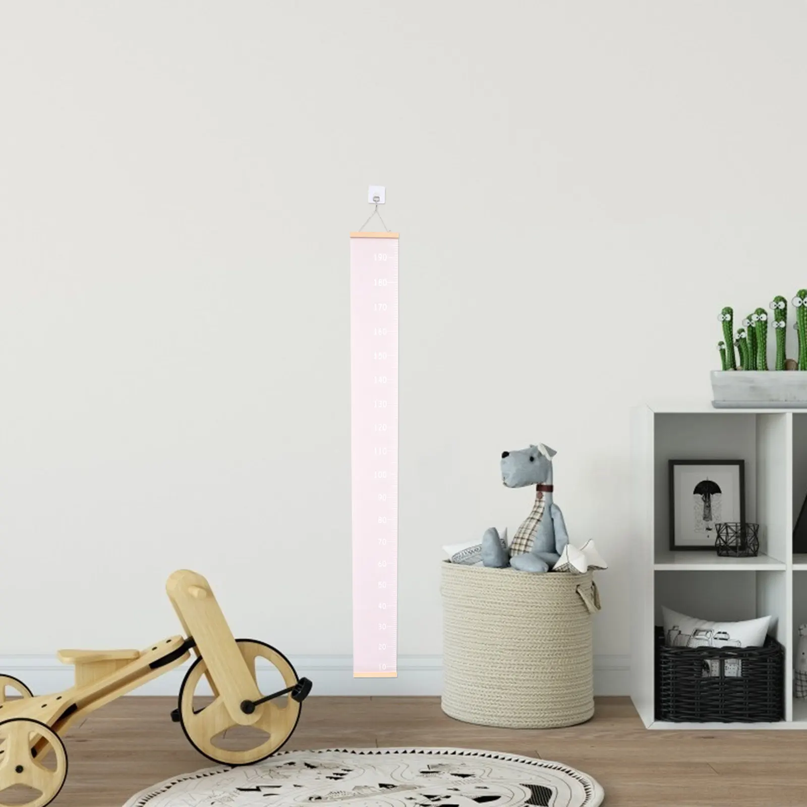 

Wall Hanging Height Chart Ruler Removable Growth Measurement Tool for Kids Bedroom Living Room Nursery Stairs Height Tracking