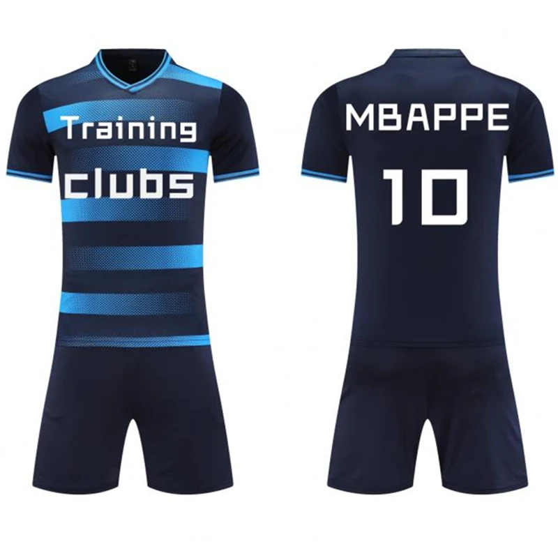 

Новое поступление, высококачественная быстросохнущая футбольная форма, новейший дизайн, футбольный трикотаж для мальчиков, тренировочный жилет с принтом логотипа, шорты