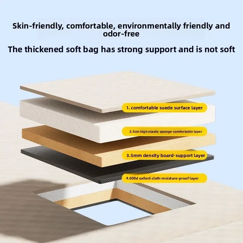 

Durable Self-inflatable Car Sleeping Mat Rear Seat Universal Air Cushion Car Folding Mattress Car Sleeping Artifact Nap