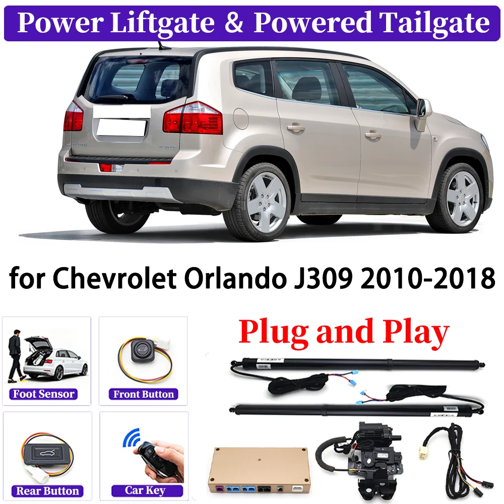 for Chevrolet Orlando J309 2010-2018 OEM Upgrade Car Automatic Power Liftgate Kit Smart Auto Electric Tailgate System Plug＆play