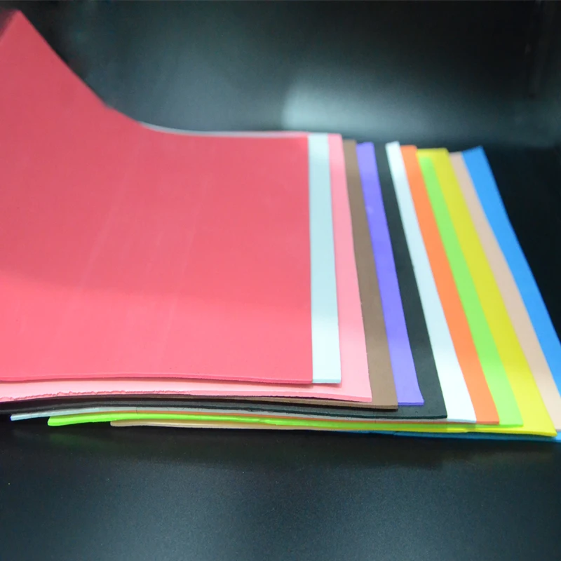 CONTEMPLATOR 2sheets/pack 2mm Thickness Fly Tying Floating Foam 12colors EVA Square Paper Fly Fishing Materials For Grass Hopper