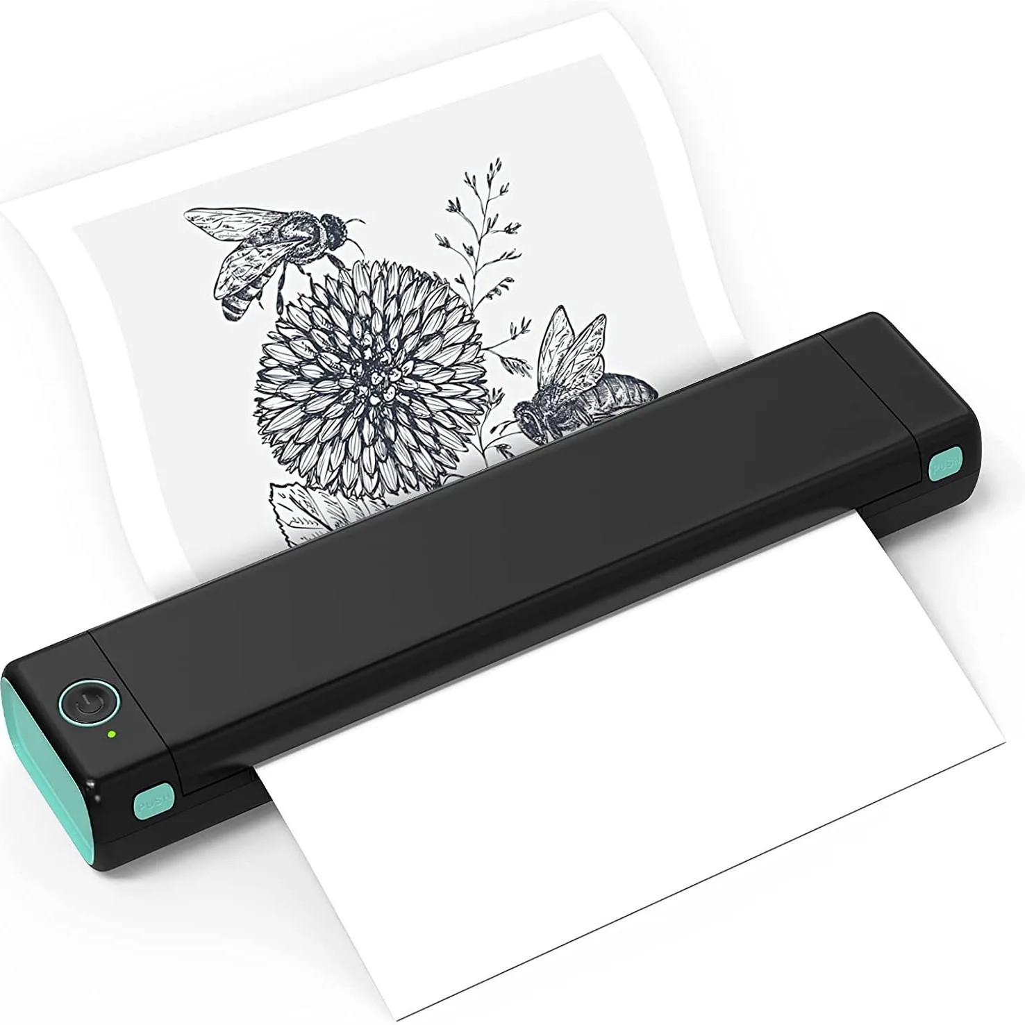 M08F Small Mini Thermal  , Inkless Office Portable A4 Wrong Question