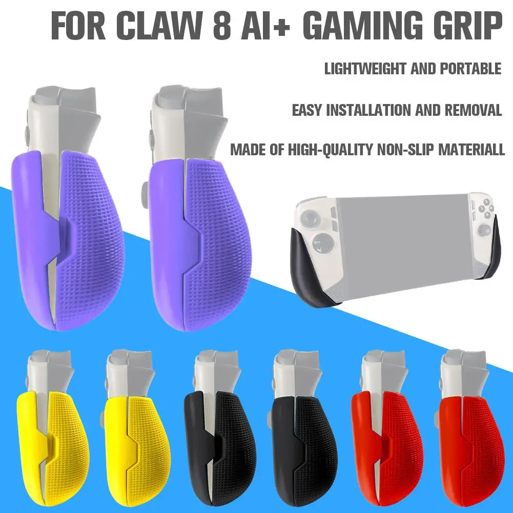 Poign�e de Console de jeu au Design ergonomique, pour MSI Claw 8 AI, r�duit la Fatigue des mains, poign�e antid�rapante confortable, accessoires de jeu