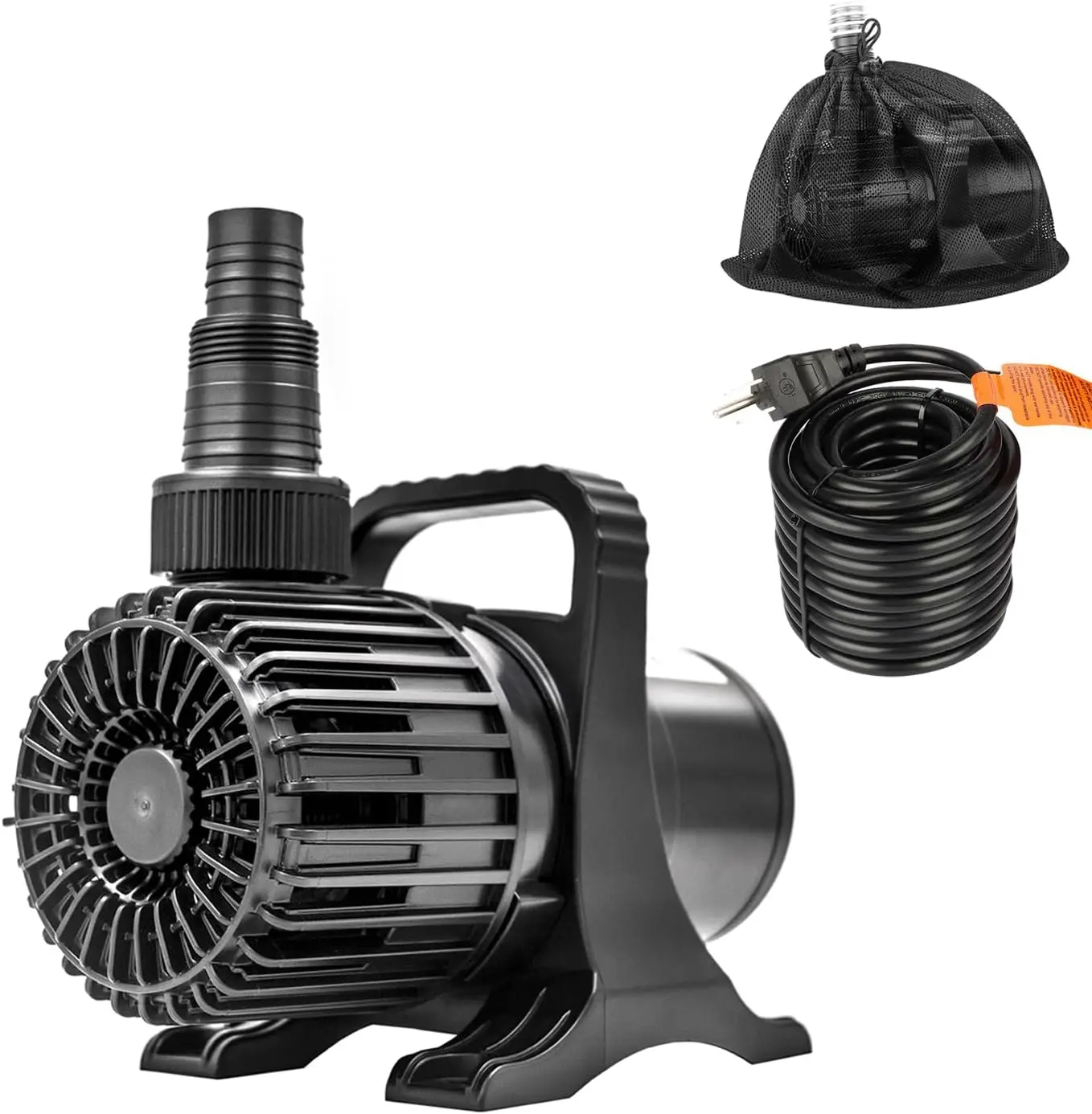 

Outdoor 1800GPH Submersible Water Pump with Long Cord, Ideal for Small Ponds, Fountains, and Garden Use - Quiet and Efficient
