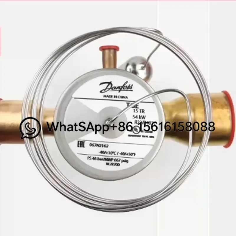 Danfoss Thermal Expansion Valve R134A TGEN20TR 067N5241 70KW Air Conditioning Refrigeration Parts AC System Component
