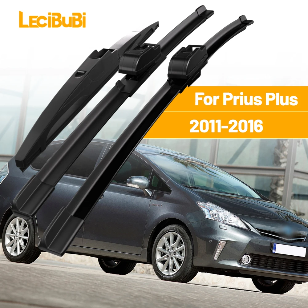 

Для Toyota Prius Plus 2011-2016 1 комплект передних и задних щеток стеклоочистителей стеклоочистителей 2012 2013 2014 2015 аксессуары