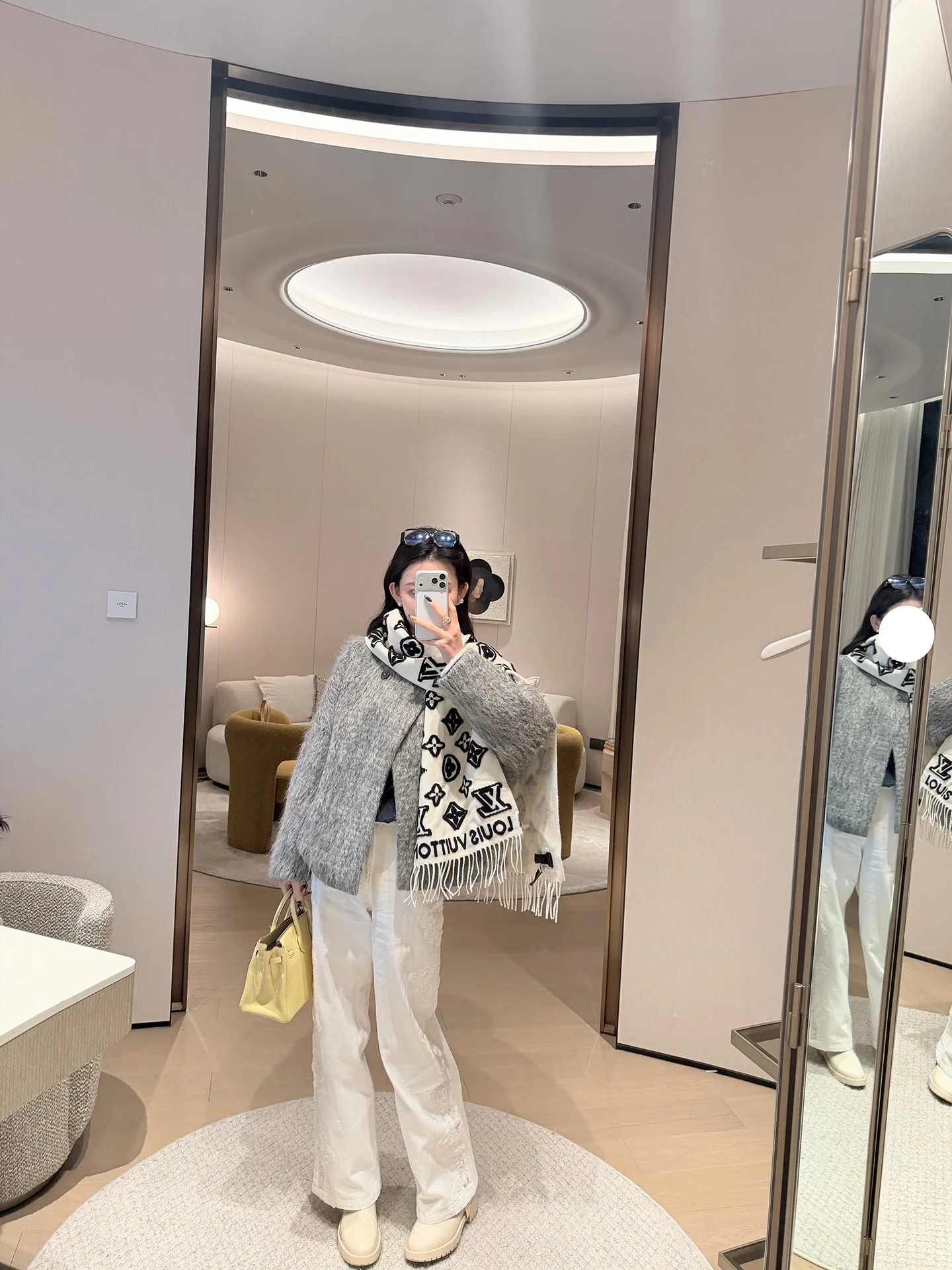 

Шерстяное пальто Luhe Hehe Private Label Florence с круглым вырезом и длинными рукавами, женское повседневное модное роскошное пальто из смесовой шерсти