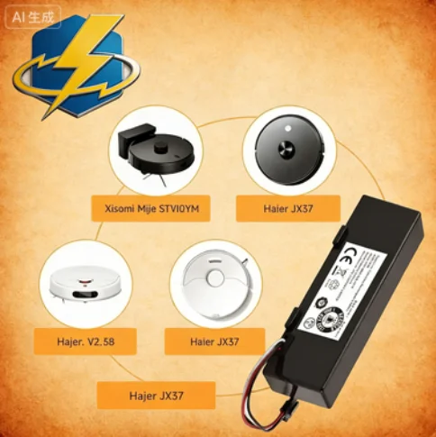 

Аккумулятор JULI 14.4V 3500mAh для пылесосов Xiaomi Mijia 2S и Conga 3290 3390, замена