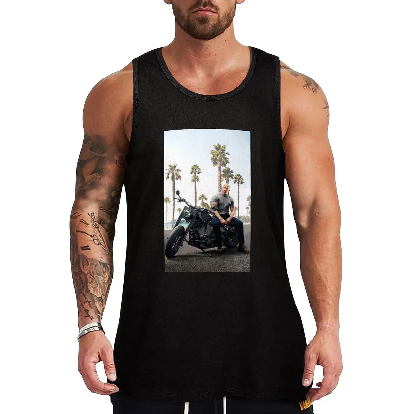 Dwayne Johnson Tank Top Camiseta de gimnasio para hombre productos más vendidos camisetas de gimnasio