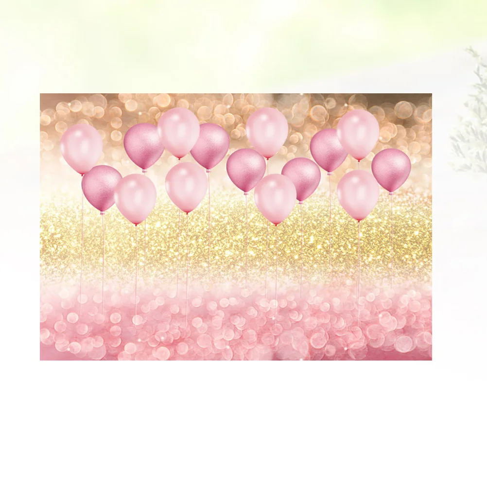 

1pc Photography Background Cloth Beautiful Backdrop Balloon Pattern Video Shoot Photo Studio Props Tablecloth Wallpaper Curtain