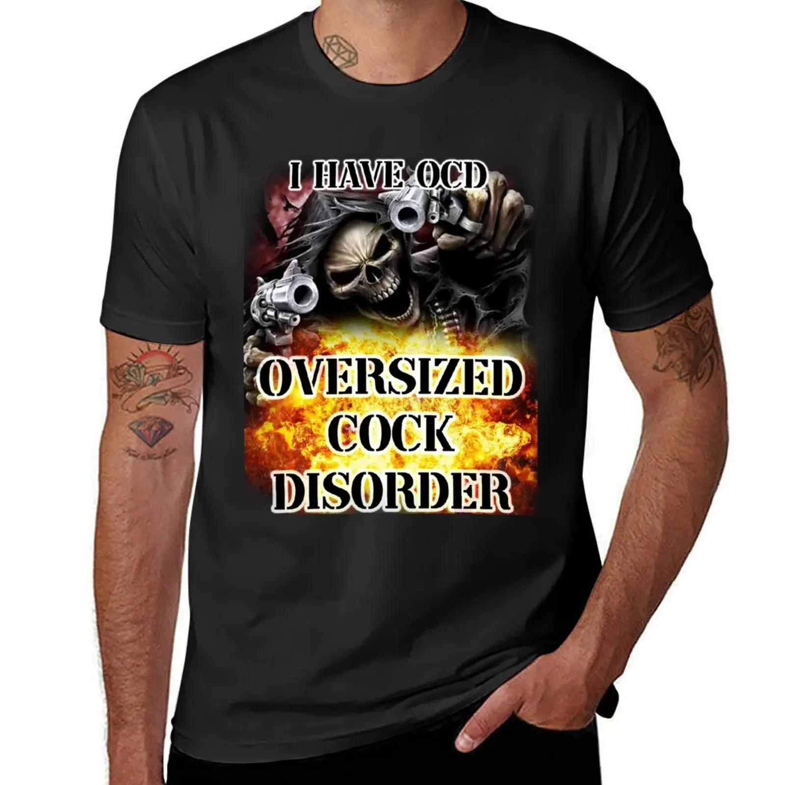 

i have ocd T-Shirt funnys oversizeds blacks anime clothes fitted t shirts for men