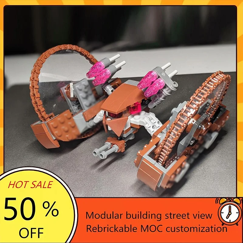 

219PCS Popular Space War Movie Model MOC Building Bricks Mecha Modular Technology Gifts Holiday Assemble Children Toy Suit