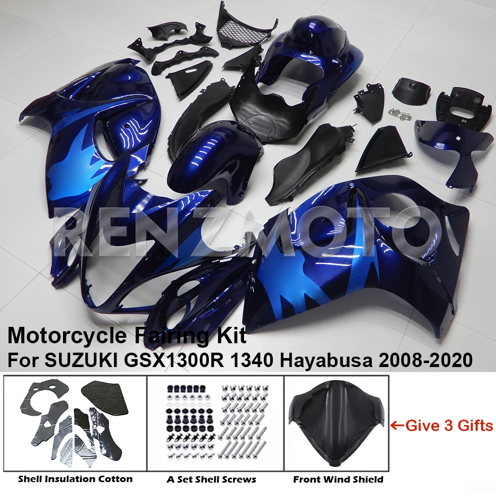 

Motorcycle Fairing Set Body Kit Plastic For SUZUKI GSX1300R 1340 Hayabusa 2008-2020 Accessories Injection Bodywork S1308-104a