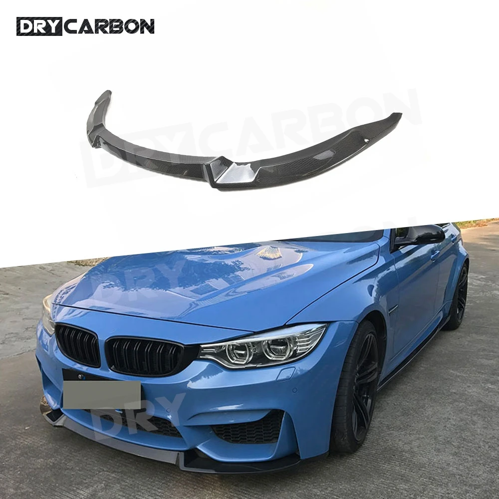 

Передний бампер, спойлер, подбородок, аксессуары из углеродного волокна для BMW F80 M3 F82 F83 M4 2014-2018 FRP, комплект кузова автомобиля