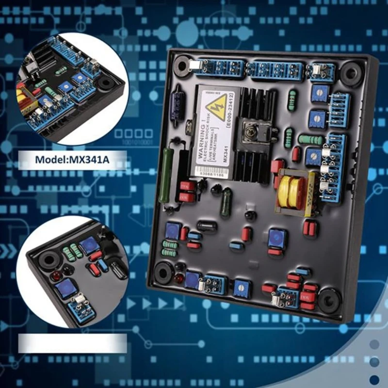 MX341A Automatic Regulator Stabilizers for Generators Ensuring Stable Power Output and Efficiency, Long Term Use