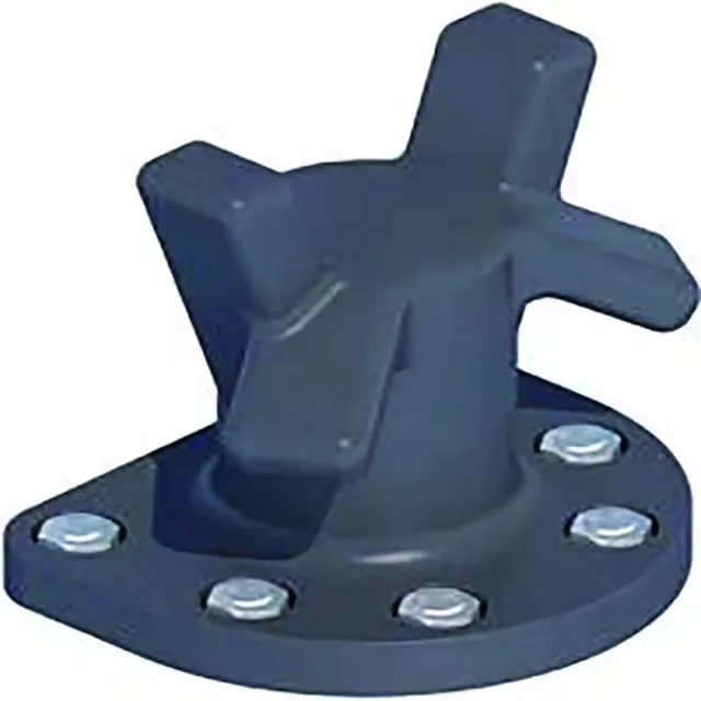 Casting Aluminum Alloy Mooring Cleat Bollard for Boat S Shaped Aluminum Dock Cleat