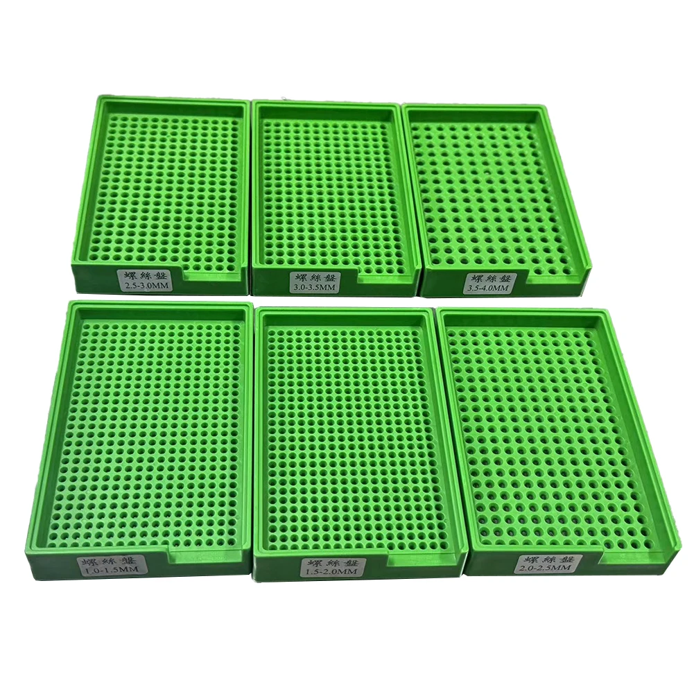 Screw Holder Anti Static Tray for 1 0 4 0mm Screws with 160/273/459 Holes for Organized Storage and Easy Access