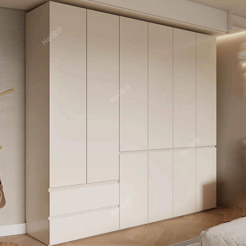 Armadio modulare indossabile Armadio salvaspazio da giardino Armadio portaoggetti Armadio per vestiti Mobili Ropero in tessuto di legno per camera