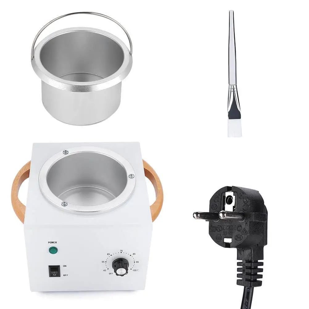 

150W Wax Heater Pot for Hair Removal - Depilatory Warmer Machine for Hands & Feet, Melting Wax with US/EU Plug