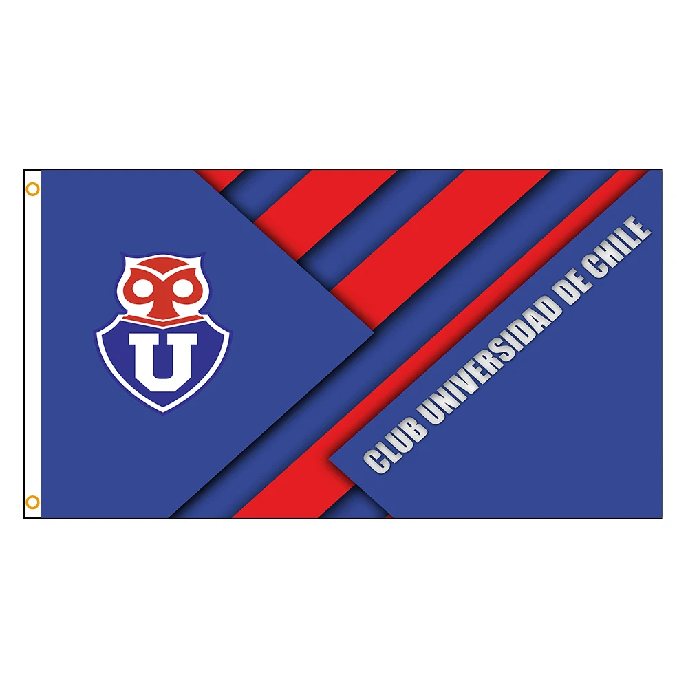 90x150cm cile Club Universidad de Social y Flag Banner per giochi di calcio stampato in poliestere per la decorazione