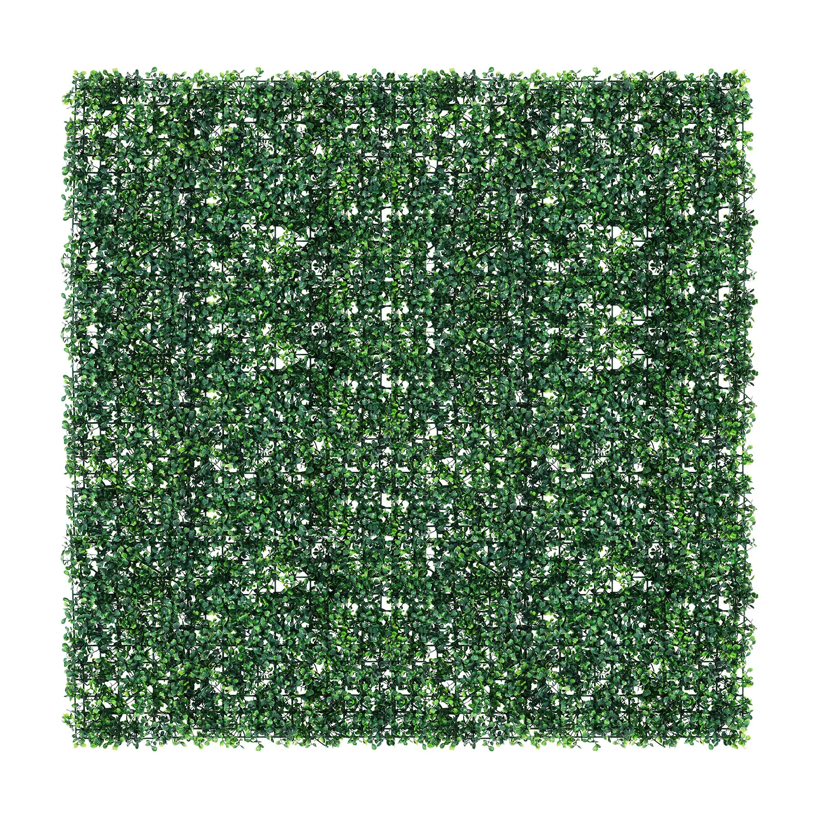 

12 Pcs Artificial Grass Panels, 60x40cm Realistic PE Greenery Privacy Fence Wall for Indoor Outdoor Garden Decor