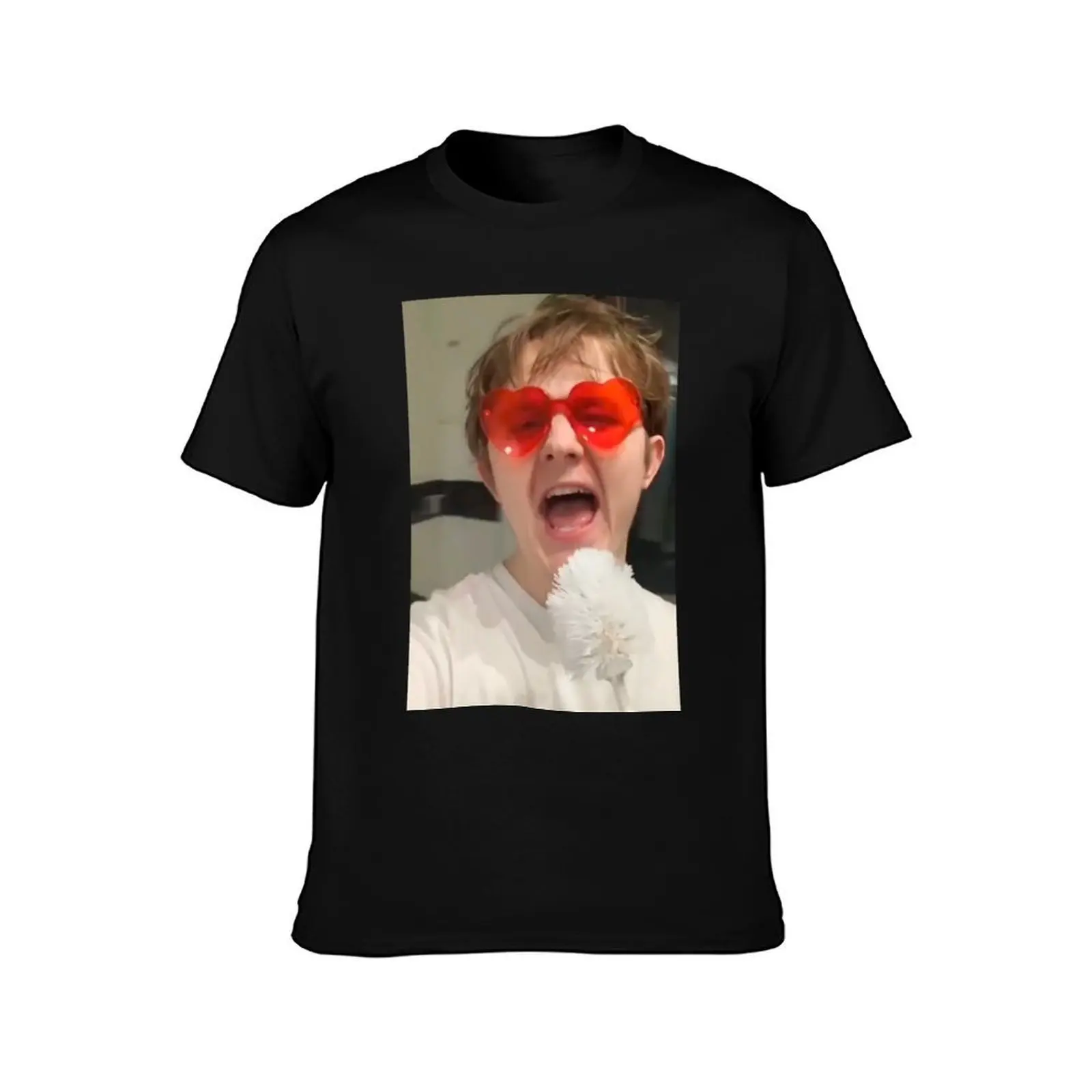 Lewis Capaldi - Heart Sunglasses T-Shirt Moisture Control Sports Tee T-Shirt