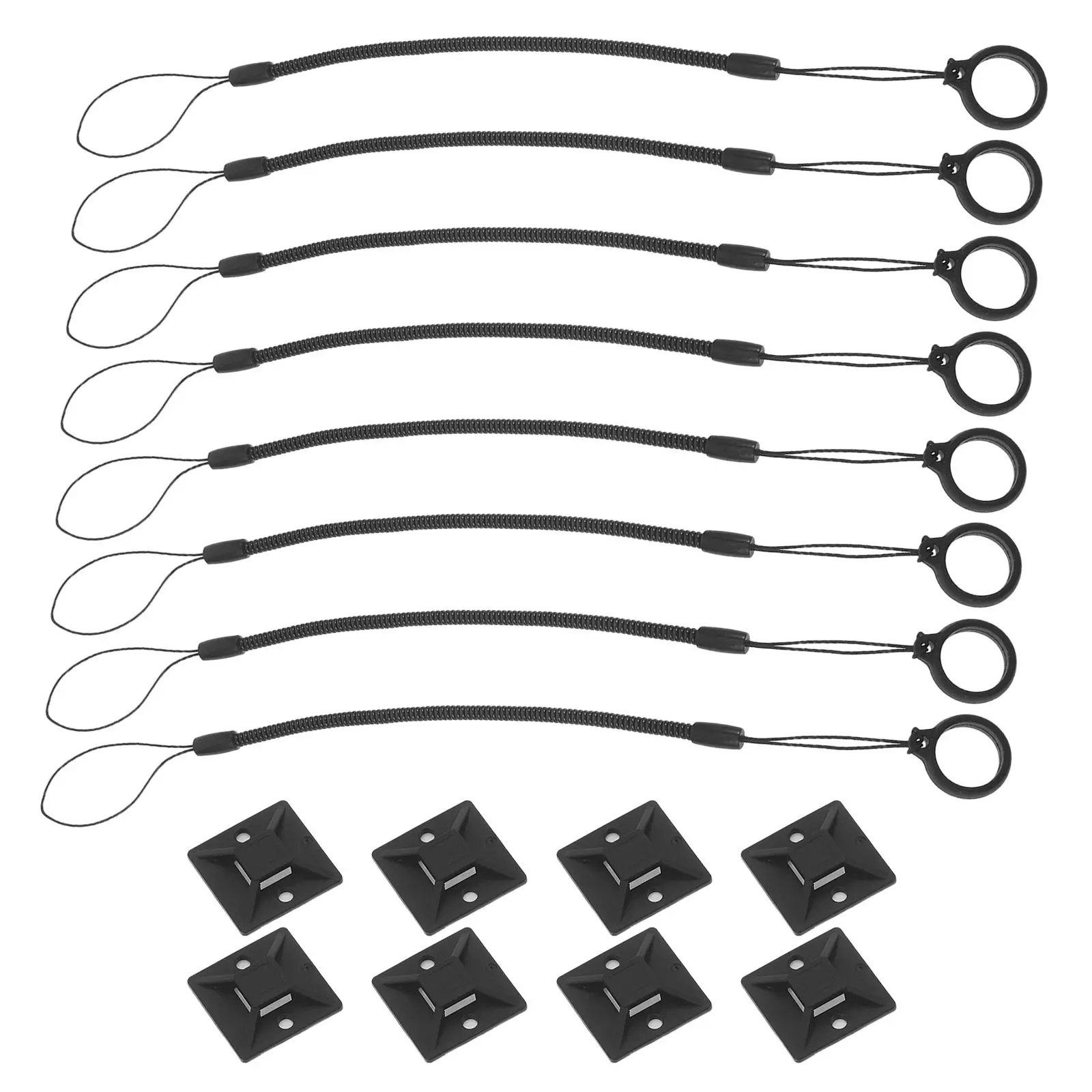 

Набор из 8 шт. эластичных спиральных ремешков-держателей для стилусов с защитой от потери, для планшетов и ручек для рисования, для учителей