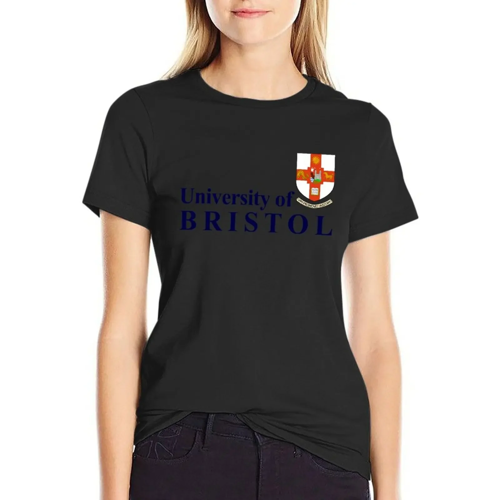 

University of Bristol T-Shirt aesthetic clothes hippie clothes animal print customs design your own cotton t shirts Women