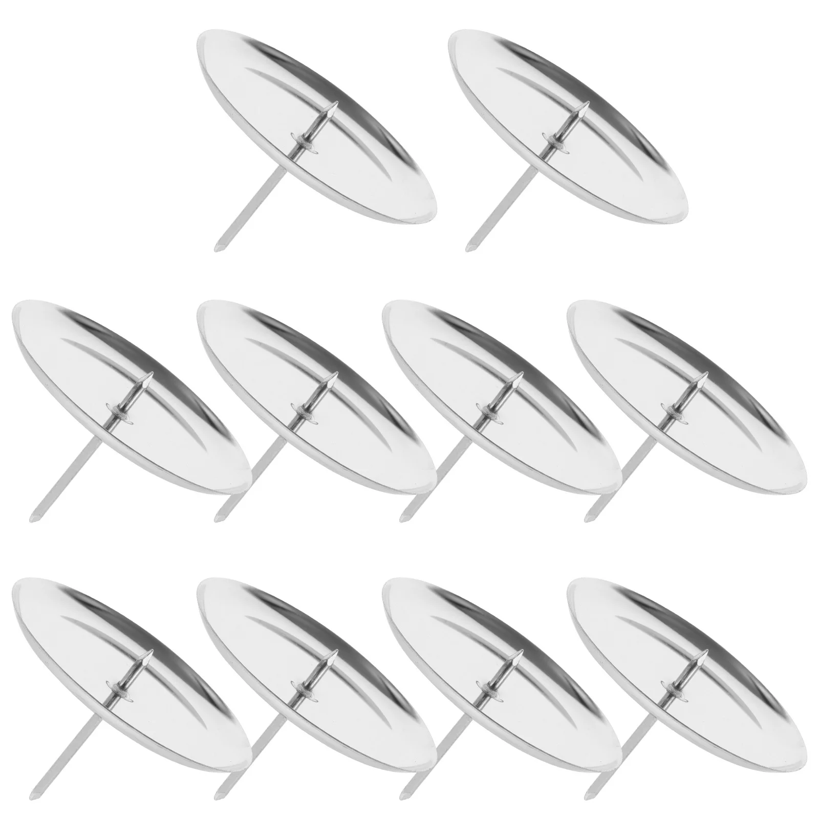 

10pcs Plate Iron Black Gold Round Pedestal Holders For Christmas Wedding Party Home Decor Votive Tall Pillar Trays