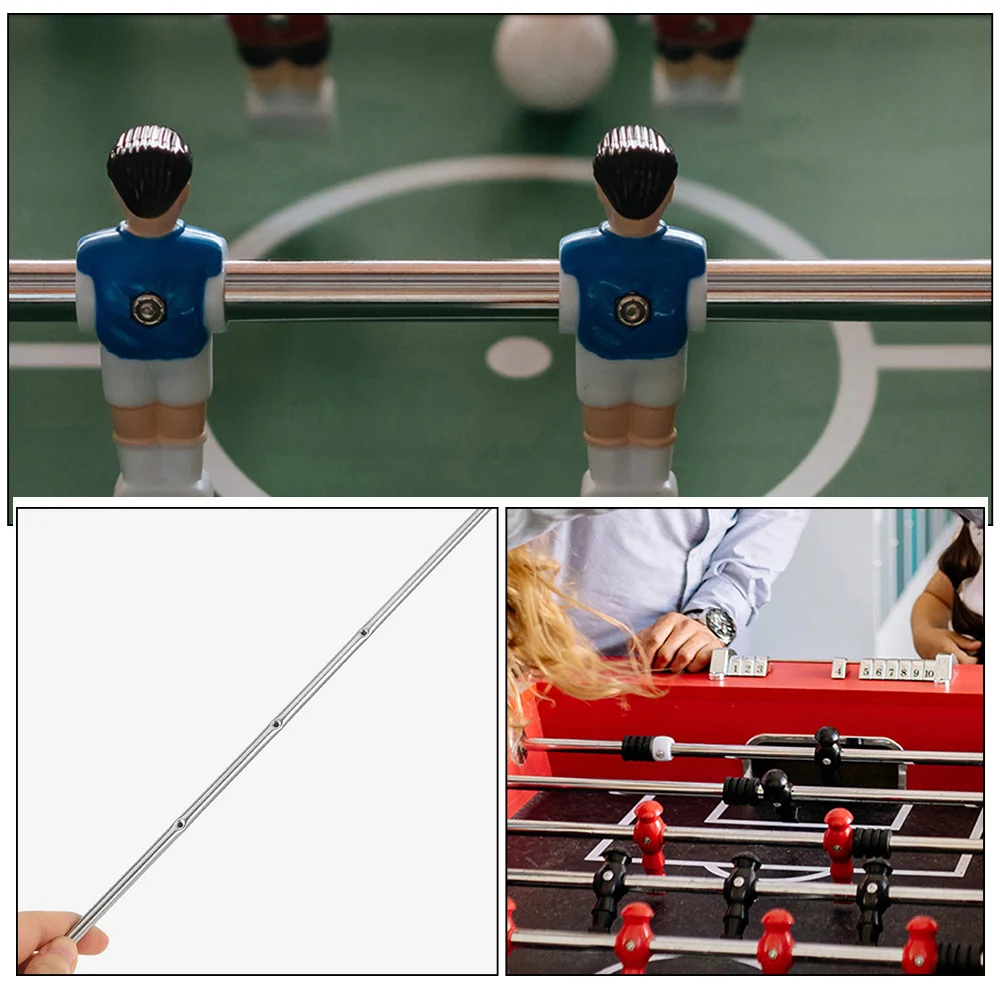 

Football Table Pole Metal Rod Durable Iron Material Easy Install Long Lasting Stability Entertainment