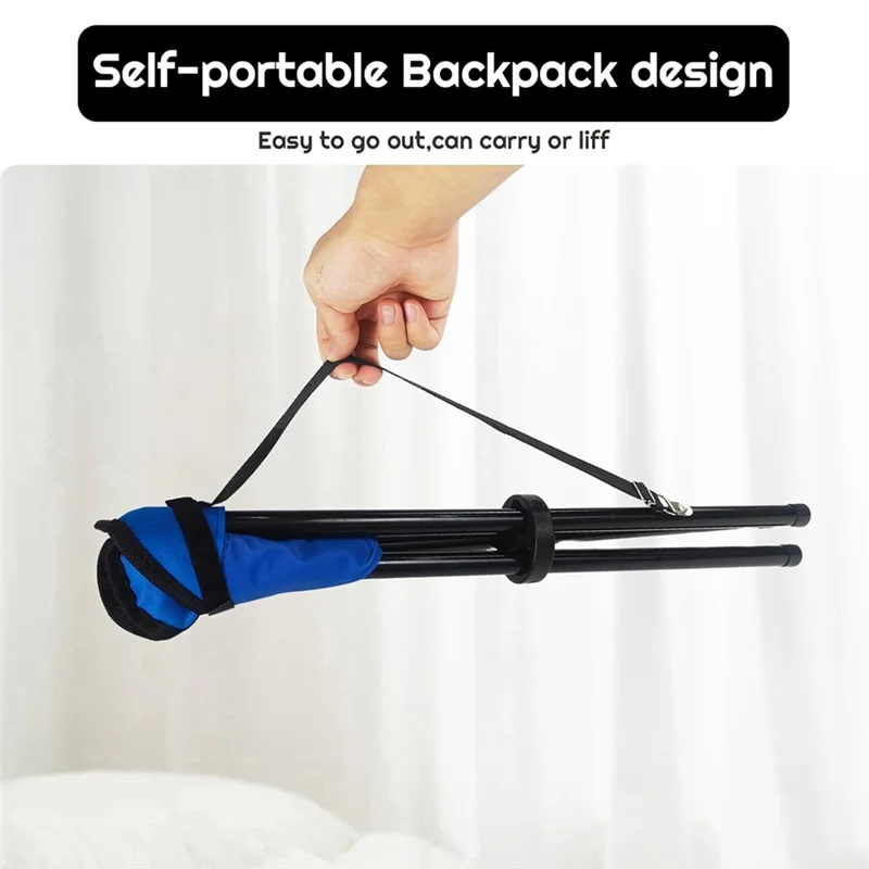 ABRB-banco de acampamento dobrável portátil, assento de tripé, cadeira de acampamento dobrável, cadeira média de viagem ao ar livre para piquenique jardim gramado