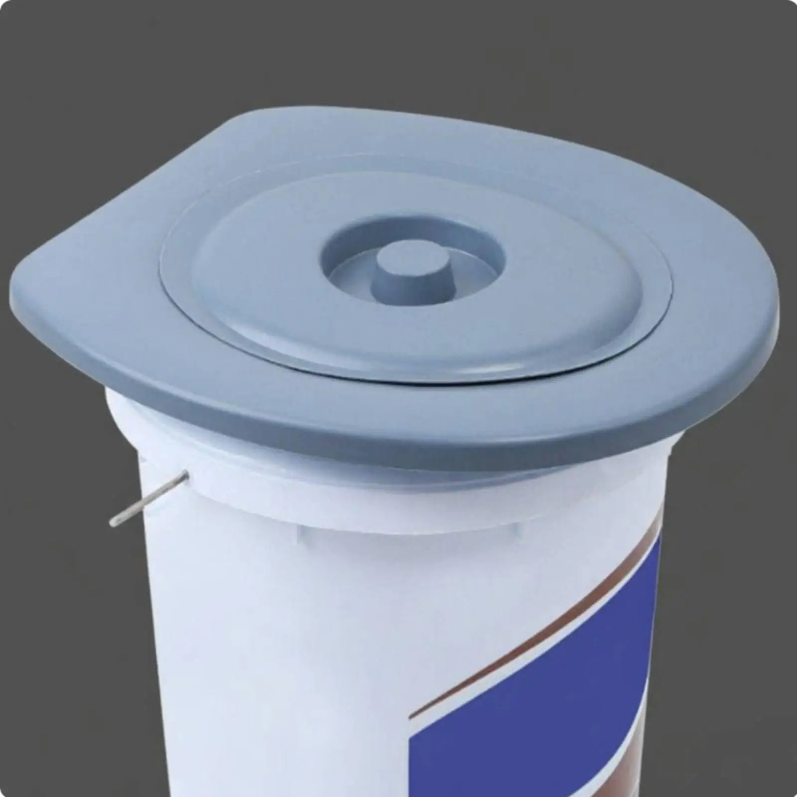 Toilet Seat Lightweight Portable Commode Seat Thickened Material Portable Toilet Cover for Construction Workers, Vacationers,