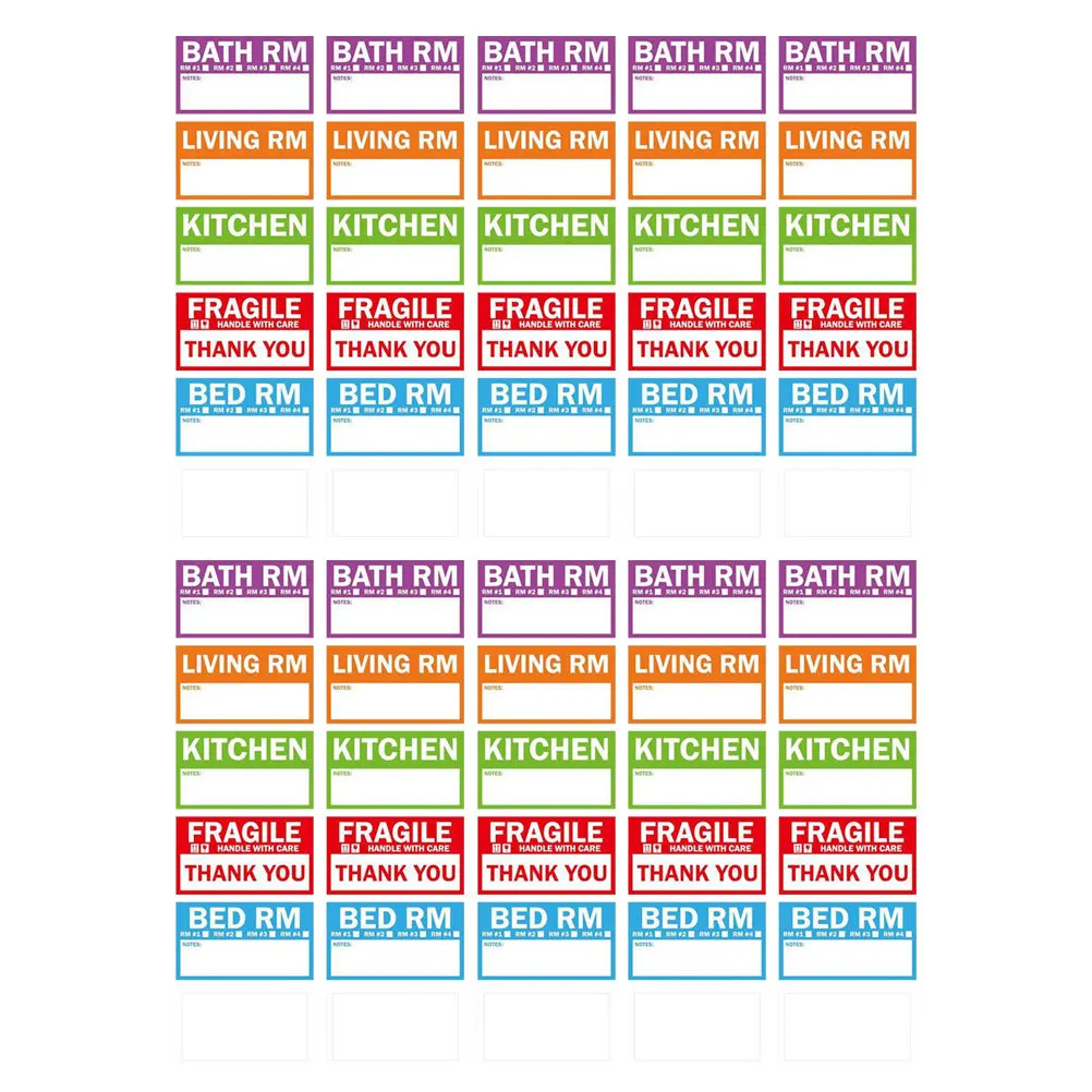 

300 шт. пустые записываемые наклейки, самоклеящиеся этикетки для домашнего офиса, классификация, сортировка