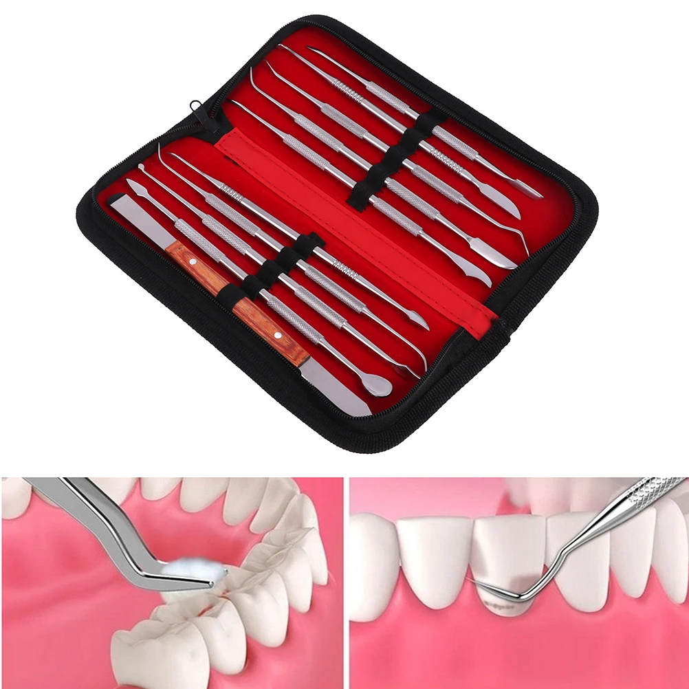 

Dental Spatula Plaster Knife Practical Stainless Steel Versatile Teeth Wax Carving Tool Set Dental Instrument Dentist Tools