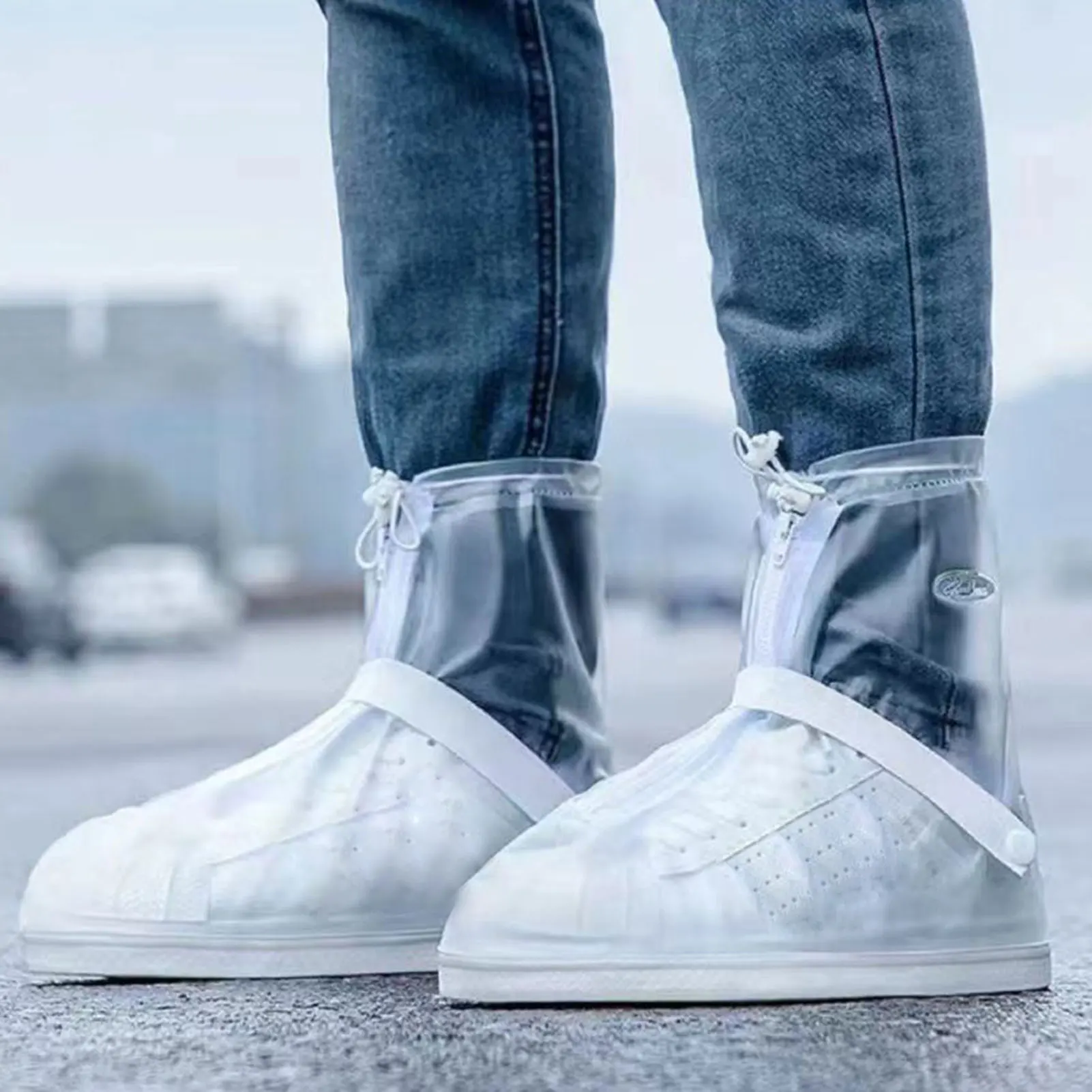 Wandelschoenen Hoezen Draagbare Waterbestendige Regenlaarzen Voor Volwassenen Kinderen Buitensporten